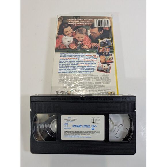 Stuart Little (VHS, 2000, Clamshell Case Closed‎ Captioned) - Picture 2 of 3